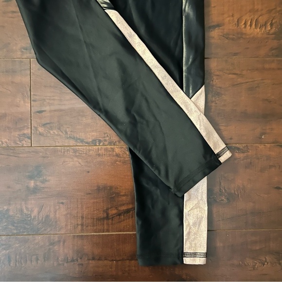 LANSTON SPORT Revolve Color Block Panel Leggings Black Size Small - Picture 7 of 11